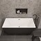 Alfi Brand 24 x 12 Black Matte SS Horizontal Sgl Shelf Bath Shower Niche ABNC2412-BLA - alternate 2